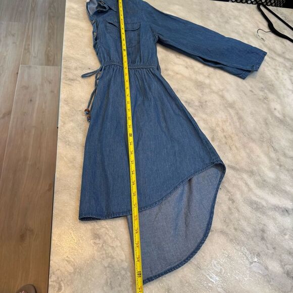 Speed Limit MPH Denim Mini Dress. Size Medium - Picture 12 of 14